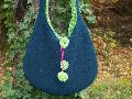 Juli.M : sac rond en laine bouillie