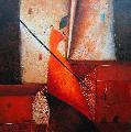 Fabienne : pigment / acrylic