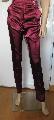 Pantalon satin prune