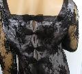 Robe dentelle calais noire