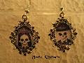 boucles d\'oreilles \"Dead Married\"