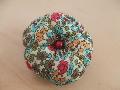 Broche en Liberty of London d\'environ 5 cm de dia