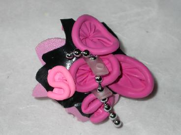 Bague balloun rose