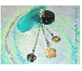 Carlie Design : sautoir abalone et argent