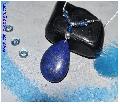 Collier lapis saphir