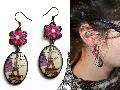 Boucles d\'oreilles tour eiffel