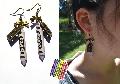 Boucles d\'oreilles crayon