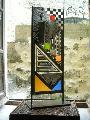 panneau vitrail