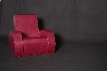 Mini Club en carton Rose