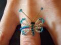 bague papillon