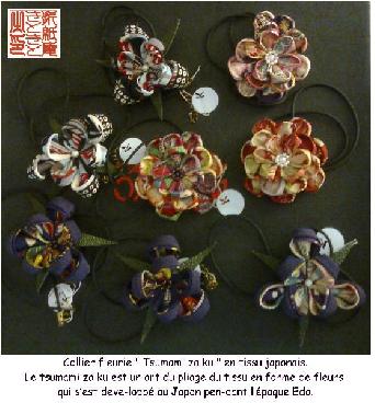 Collier fleurie