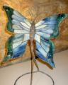 papillon en verre uroboro