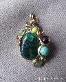 Pendentif - Chrysocolle