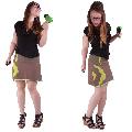 Jupe Courte Flappy motif Ethnic  Mrtipoi