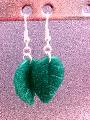 boucles d\'oreilles feuilles