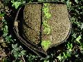 sac rond feuille de lierre H23cm;L25cm;ep5.5cm