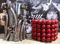 Vern Cramique : Vase "klimt" & Vase "boulimique"